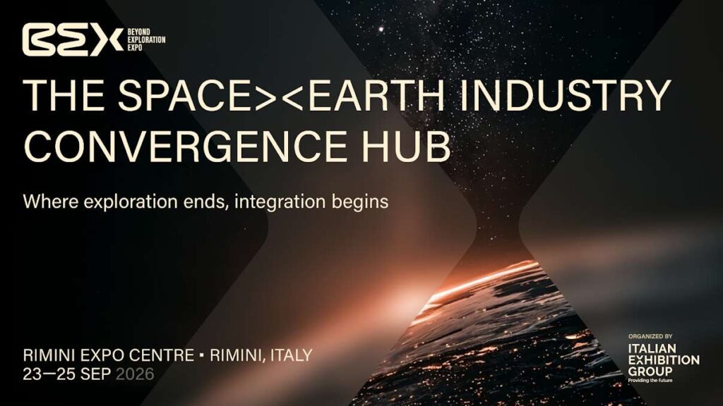 SPACE ECONOMY, ITALIAN EXHIBITION GROUP LANCIA BEX – BEYOND EXPLORATION 